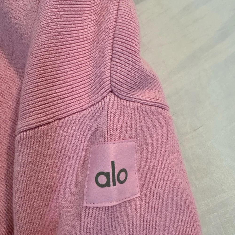 Alo Yoga Scholar Knit Cropped Jacket - Picture 6 of 7